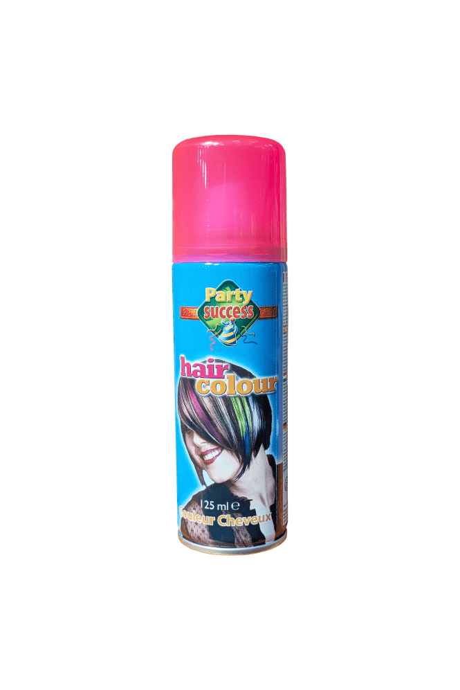 Party Success  Fluorescent Pink Hair Colour Spray 125ml 