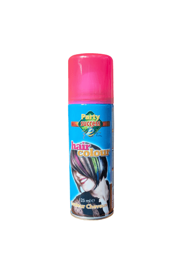Party Success Fluorescent Pink Hair Colour Spray 125ml 