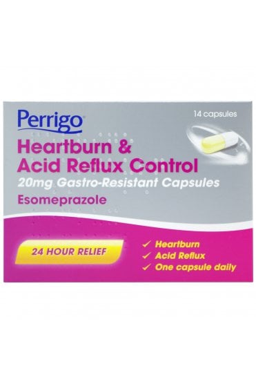 Perrigo Heartburn & Acid Reflux Control Caps 20mg