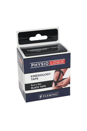 PhysioLogix Kinesiology Black Tape 5cm x 5m