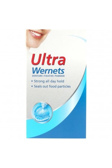 Poligrip Ultra Wernets Denture Fixative Powder 40g