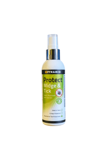 Pyramid Protect Midge & Tick Spray Insect Repellent 100ml