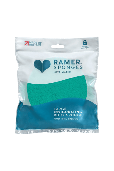 Ramer Sponges Invigorating Large Body Sponge (Colours may vary)