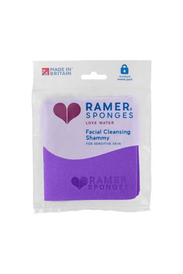 Ramer Cleansing Shammy for Sensitive Skin (Colour may vary)