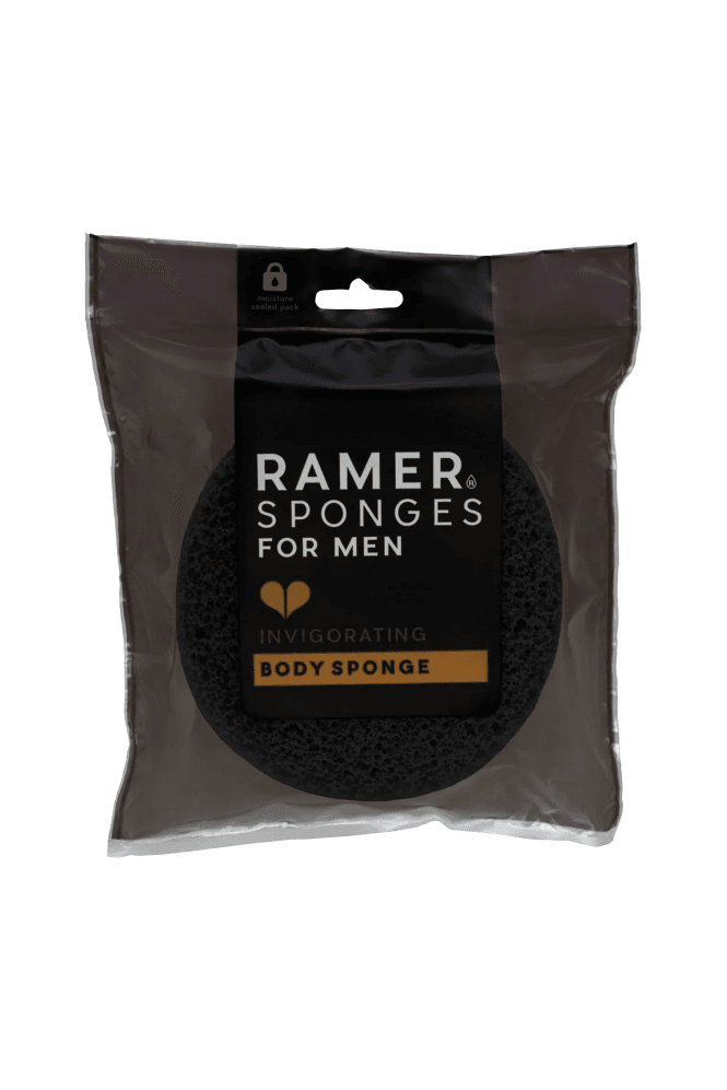 Ramer Sponges Ramer For Men Invigorating Body Sponge (Colours may vary)