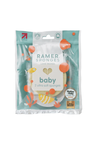 Ramer Sponges Ultra Soft Baby Sponges (Colours may vary)