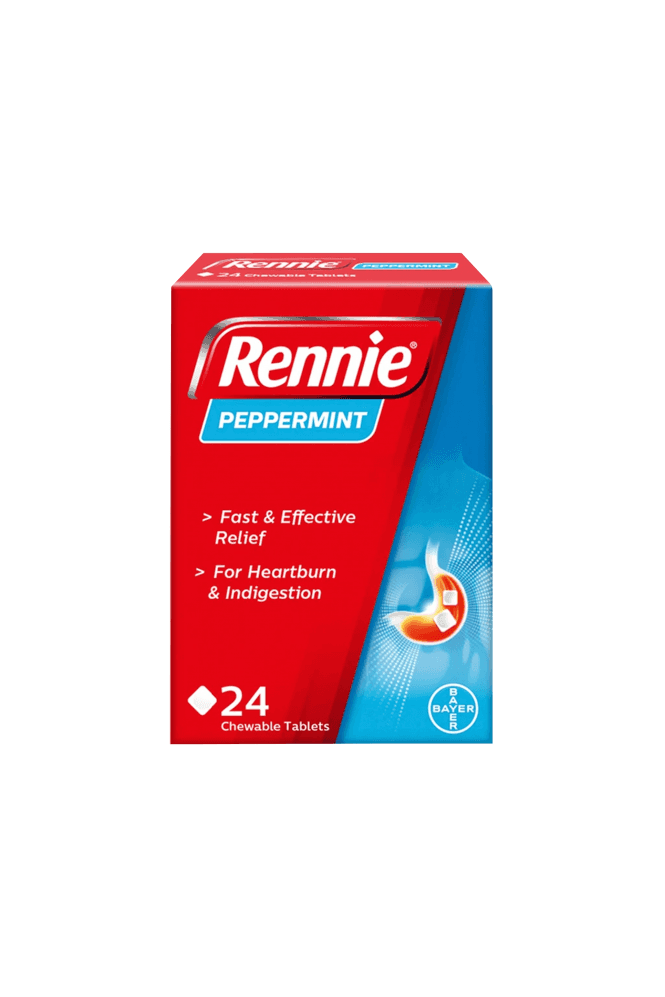 Rennie  Peppermint 24 Tablets