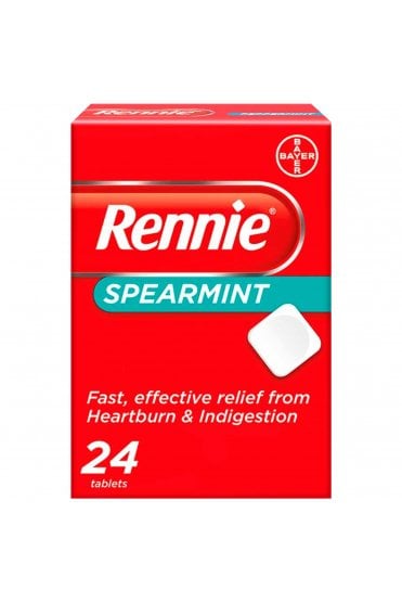 Rennie Spearmint 24 Tablets