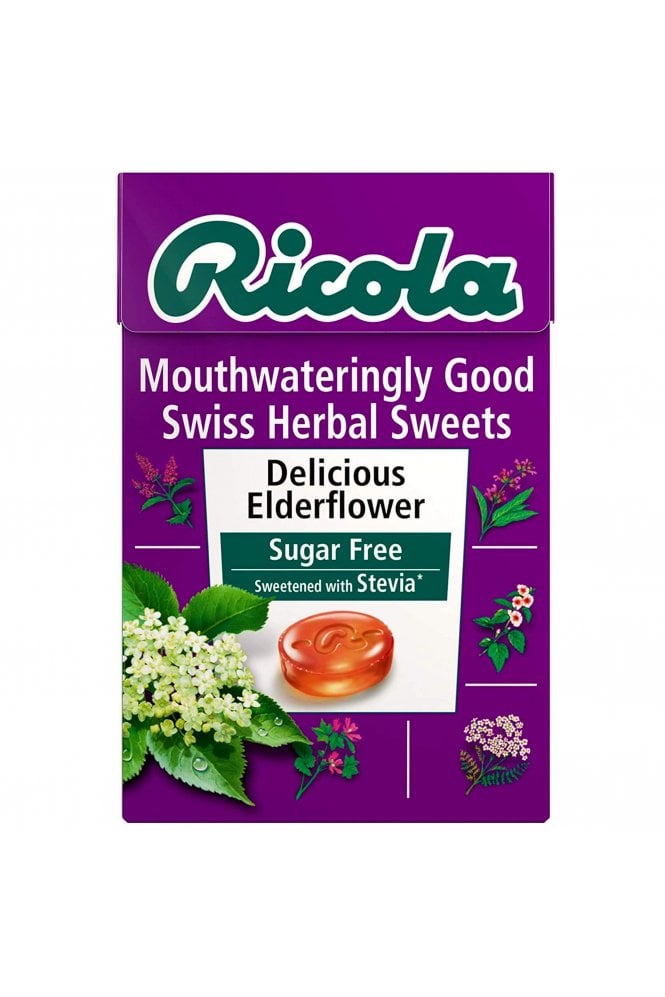 Ricola  Swiss Herb Drops Elderflower 45g