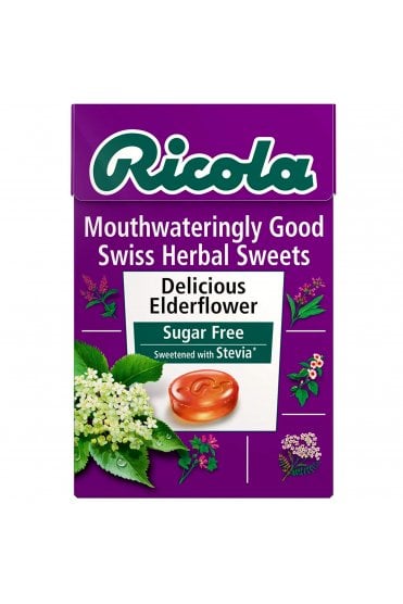 Ricola Swiss Herb Drops Elderflower 45g