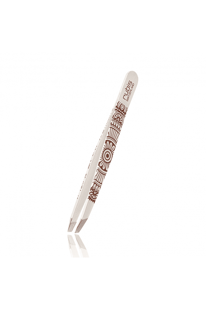 Rubis  Tweezers Classic 1K105M1RG White Mandala 1