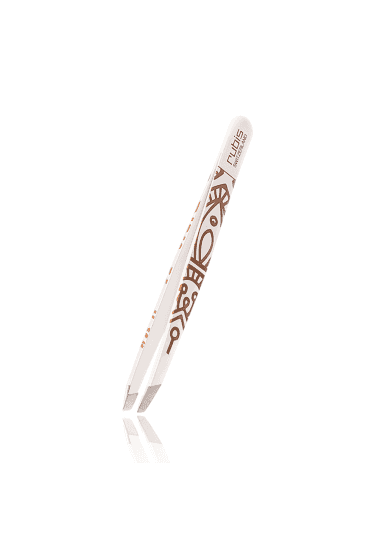 Rubis Tweezers Classic 1K105M2RG White Mandala 2