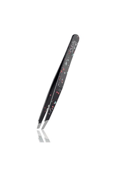 Rubis Tweezers Classic Action Painting Black 1K104AP