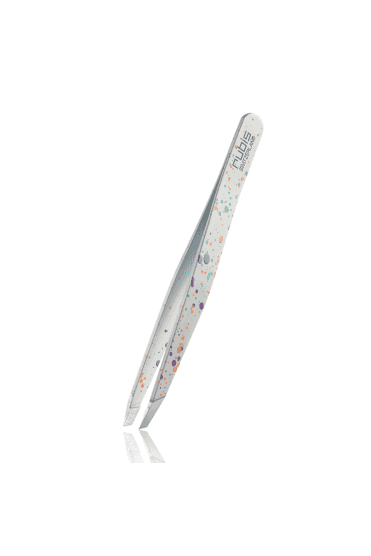 Rubis Tweezers Classic Action Painting White 1K105AP