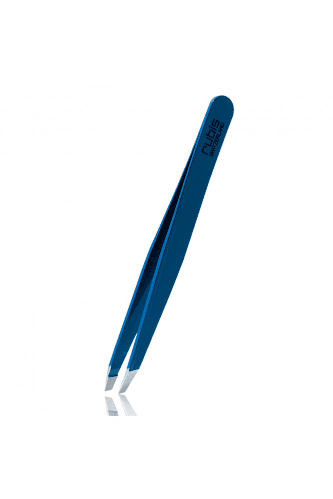 Rubis  Tweezers Classic Satin Blue 1K109