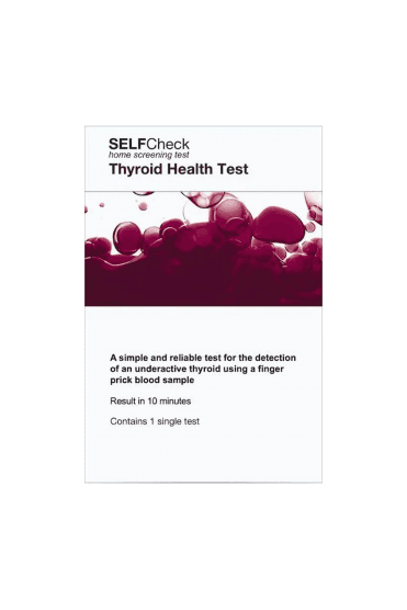 Self Check Test Thyroid Health Test