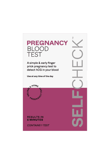 Self Check Tests Pregnancy Blood Test