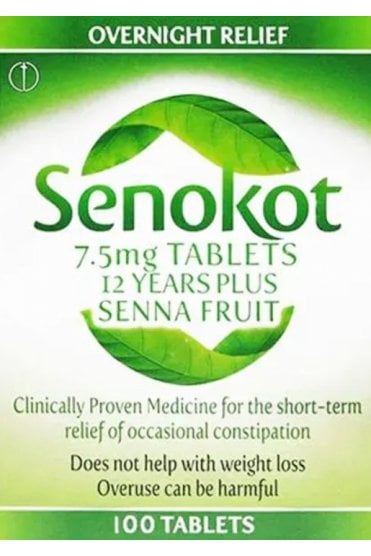Senokot 7.5mg Tablets 100