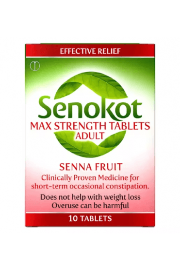 Senokot Max Strength 10 Tablets