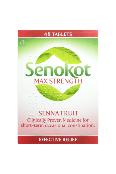 Senokot Max Strength 48 Tablets