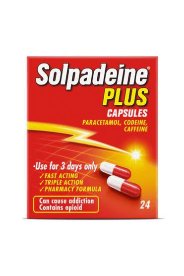 Solpadeine Plus Capsules - 24 Capsules