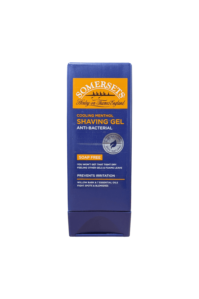 Somersets  Cooling Menthol Clear Shave Gel 200ml