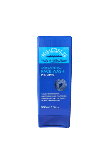 Somersets Pre Shave Antibacterial Face Wash 100ml