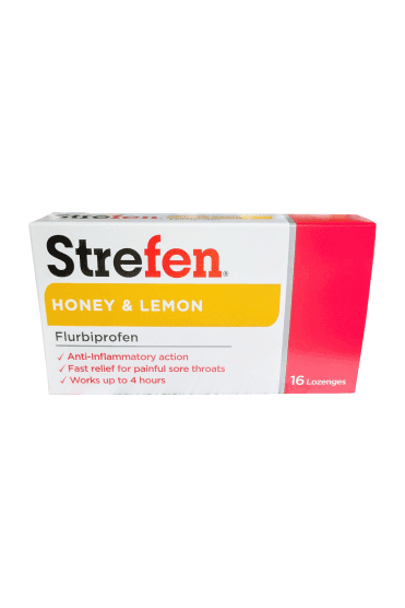 Strefen Honey & Lemon Lozenges 16