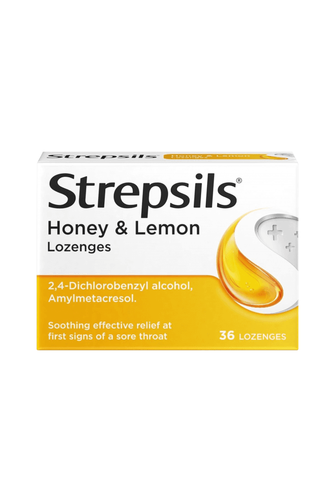 Strepsils  Honey and Lemon lozenges 36