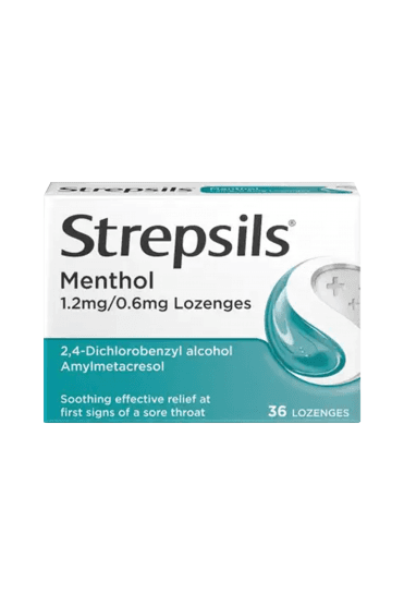 Strepsils Menthol Lozenges 36 pack