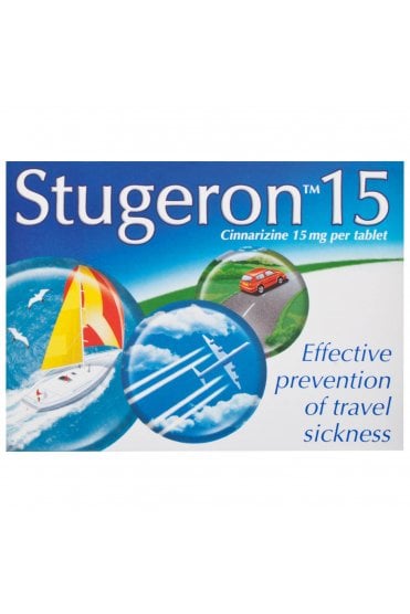 Stugeron Travel Sickness 15 Tablets