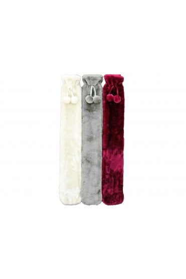 Sure Health & Beauty - Long Hot Water Bottle with Fur Cover - 76cm