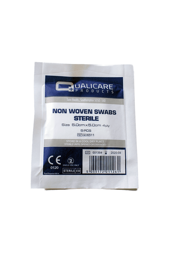 Sure Swabs Sterile 5cm x 5cm 5 Pack