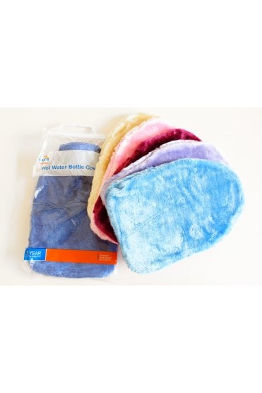 Sure Thermal Hot Water Bottle Fur Fabric Cover (various colours)