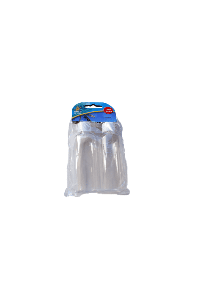 Sure  Travel Bottles 2x100ml