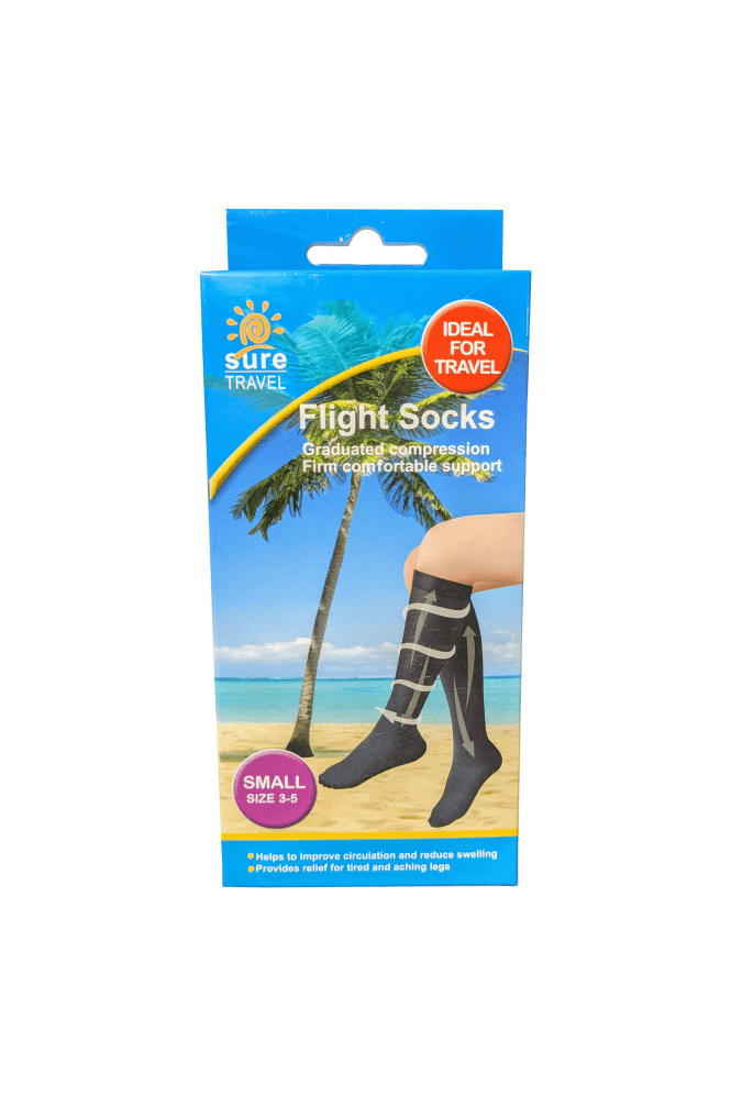 Sure  Travel Flight Socks Small Size 3-5