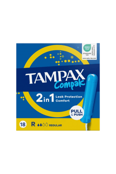 Tampax Compak Regular 18