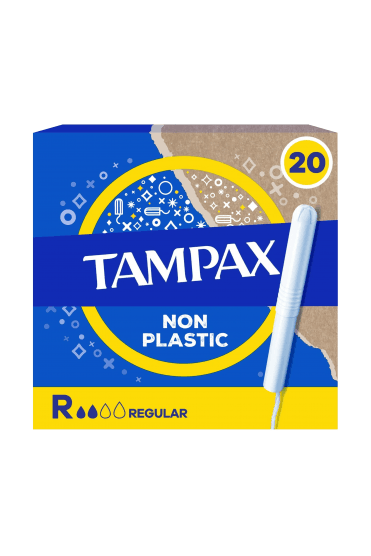 Tampax Regular Tampons Cardboard Applicator x20