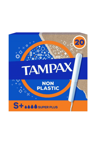 Tampax Super Plus Tampons Cardboard Applicator x20