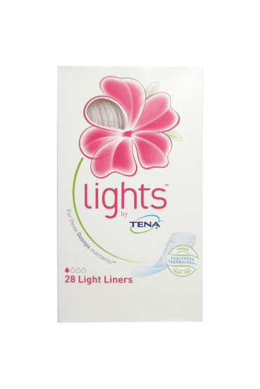 Tena Lights Panty Liners 28 Liners