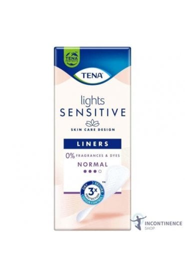 TENA Lights Sensitive Liners - Normal - Pack of 24 - Pads for Women