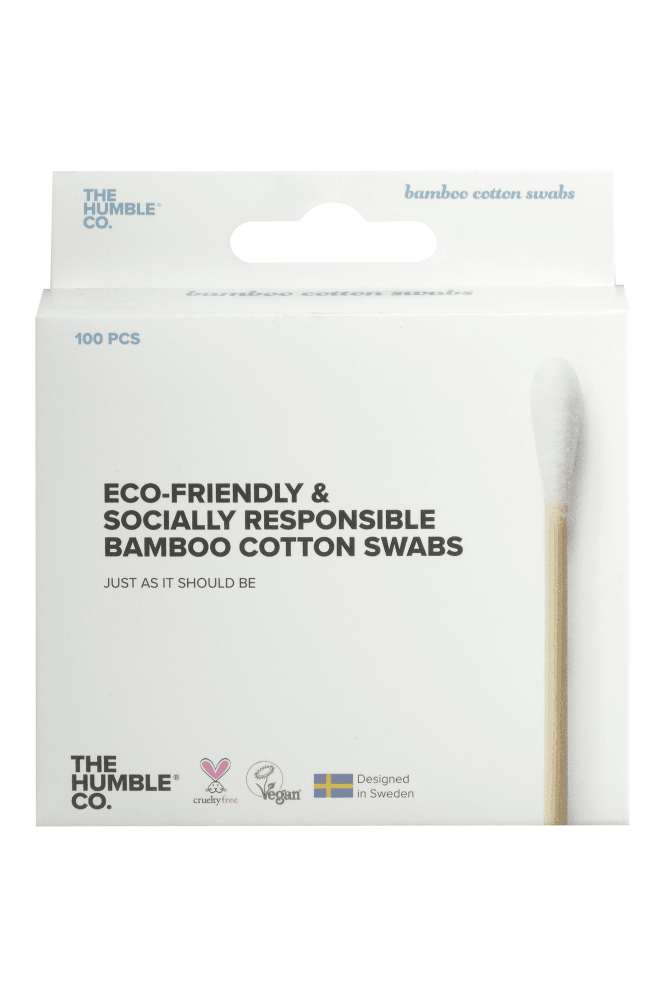 The Humble Co. Humble Natural White Cotton Swabs 100 Pack