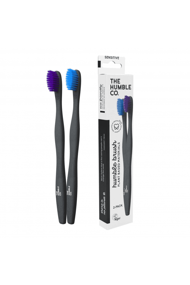 The Humble Co. Plant Based Sensitive Toothbrush 2 Pack