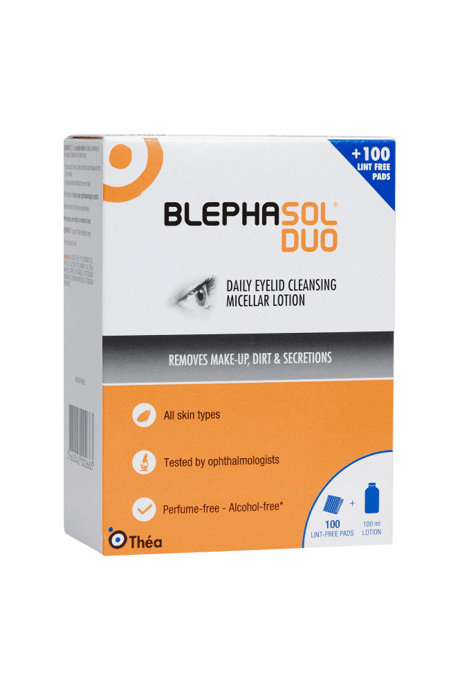 Thea Blephasol Duo Daily Eyelid Cleansing