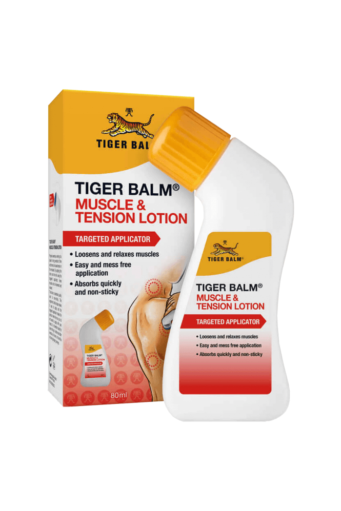 Tiger Balm  Muscle & Tension Lotion 80ml 