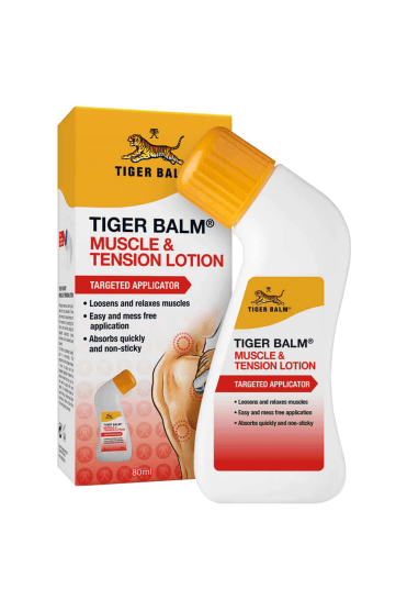 Tiger Balm Muscle & Tension Lotion 80ml 