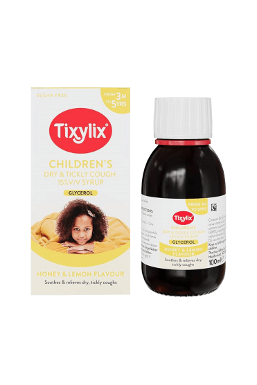 Tixylix Honey & Lemon Syrup 100ml