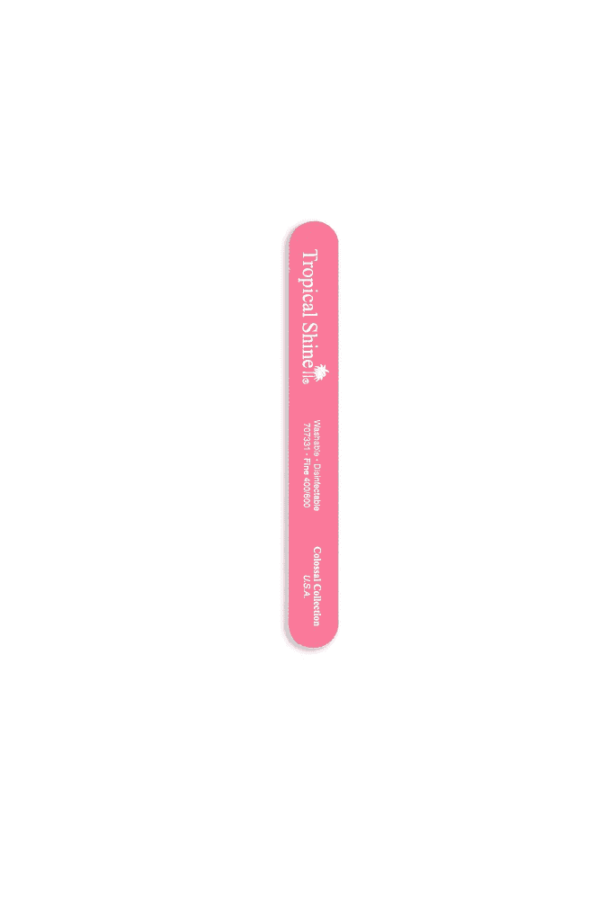Tropical Shine  Colossal Pink File