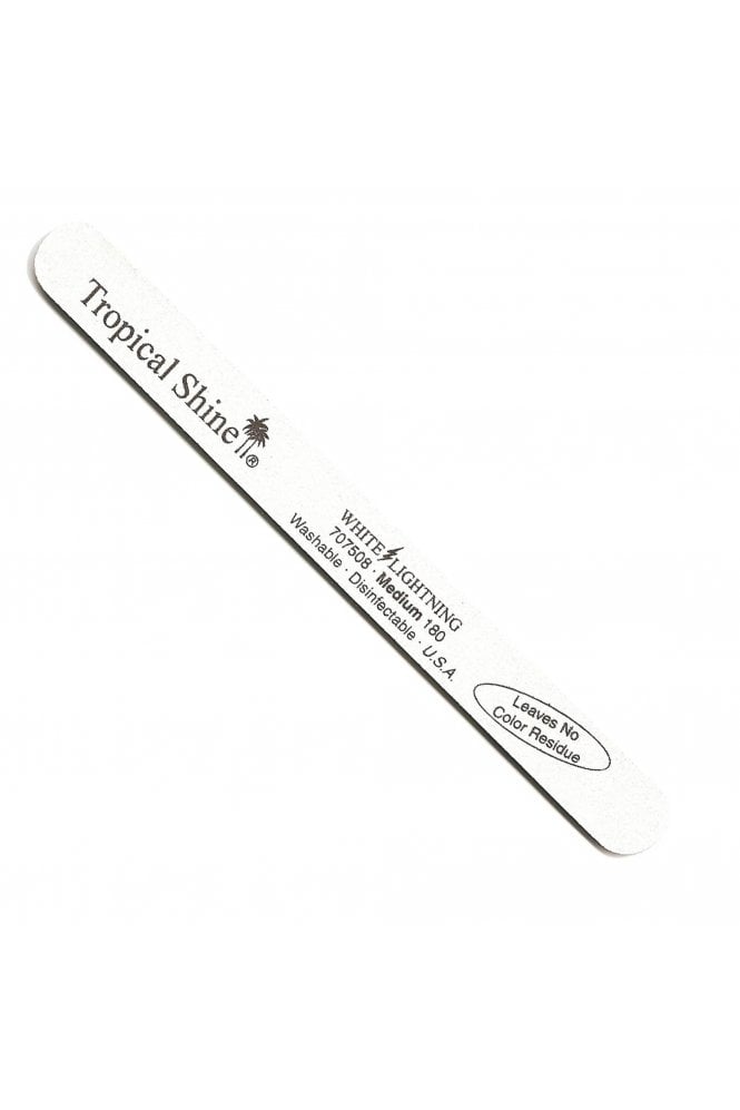 Tropical Shine  White File Medium