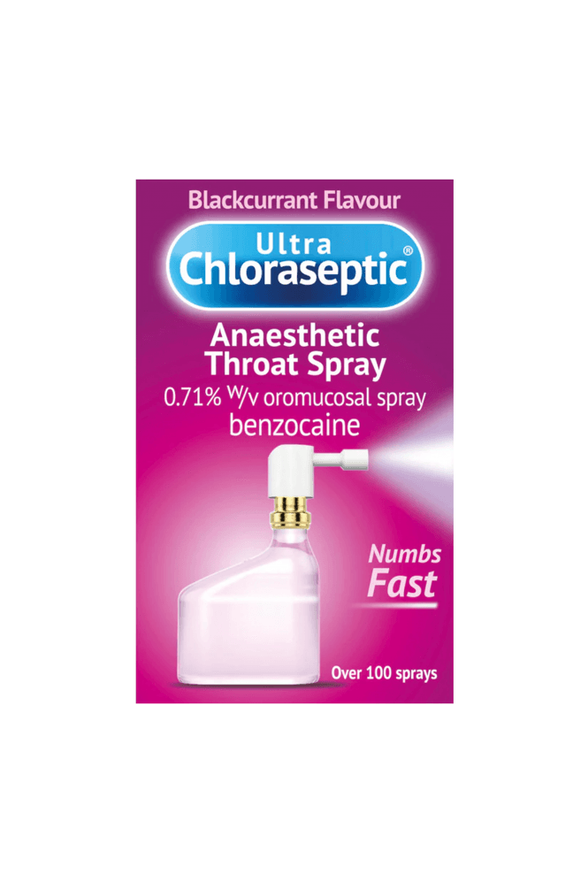 Ultra Chloraseptic  Anaesthetic Throat Spray (Blackcurrant)
